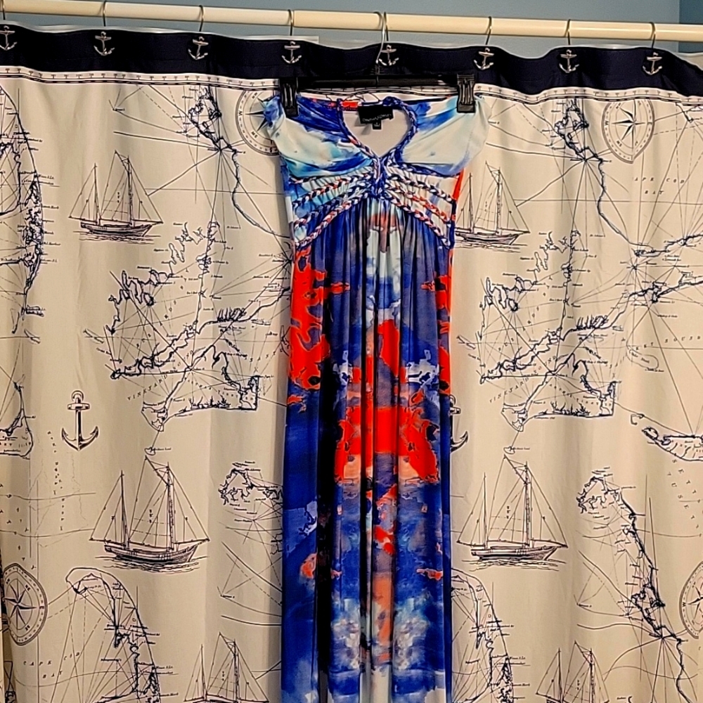 Greetings style maxi dress